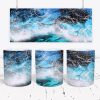 Tazza Ocean Texture Mug Wraps 1