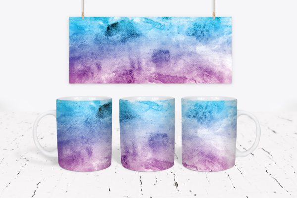Tazza Bokeh Background Watercolor Mug Sublimation 2