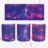 Tazza Bokeh Background Watercolor Mug Sublimation 4