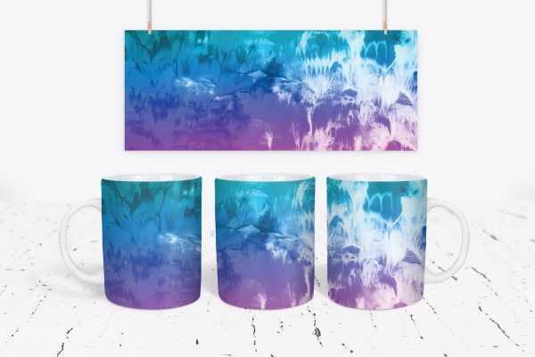 Tazza Bokeh Background Watercolor Mug Sublimation 9