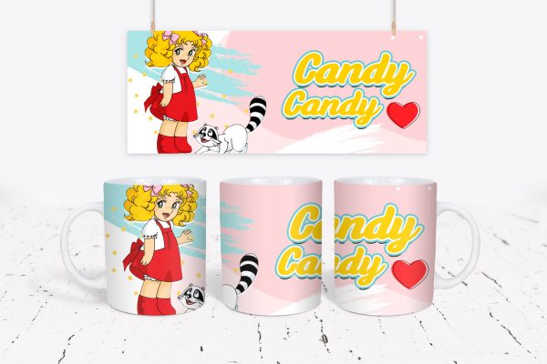 Tazza cartoni animati CANDY CANDY 8