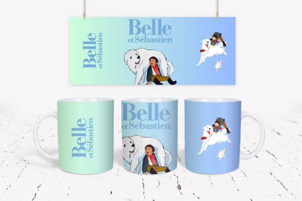 Tazza cartoni animati BELLE ET SEBASTIEN 13