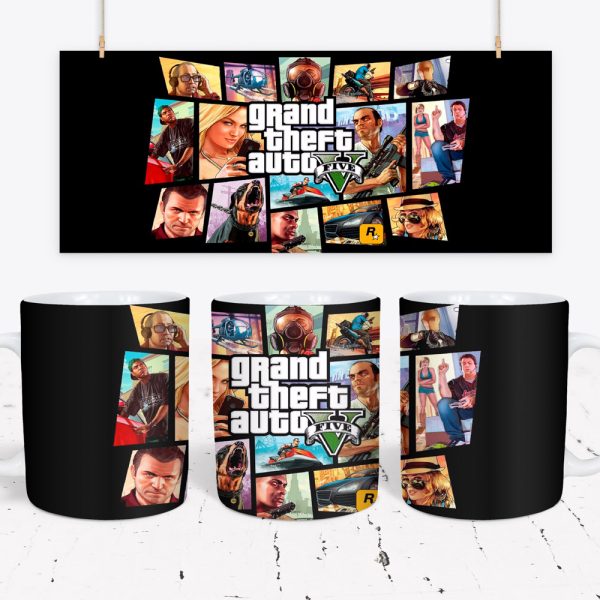 Tazza VIDEOGIOCHI - GTA 5