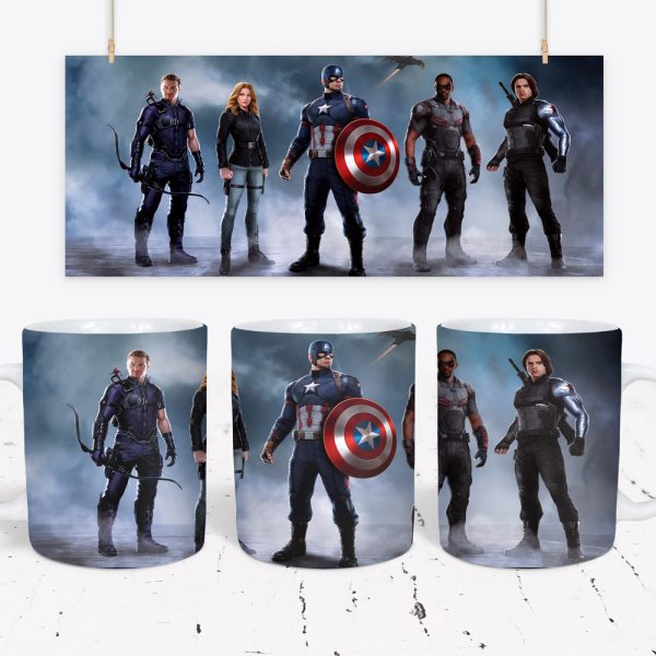 Tazza DC e Marvel - Avengers 1