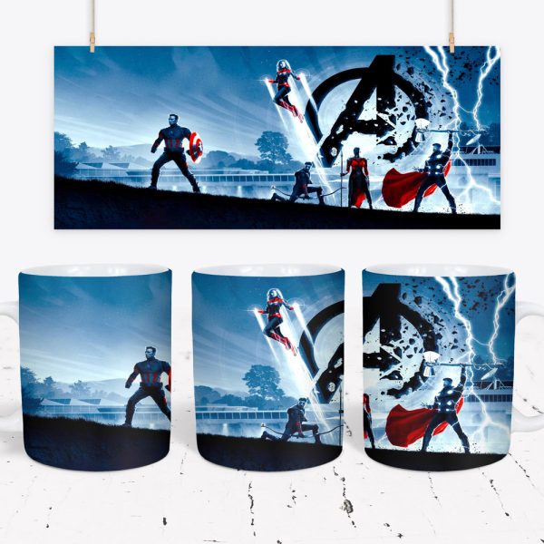 Tazza DC e Marvel - Avengers 2