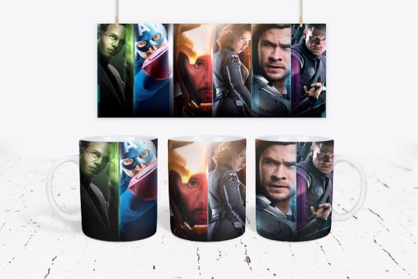 Tazza DC e Marvel - Avengers 3