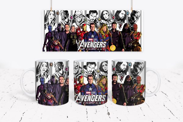 Tazza DC e Marvel - Avengers 4