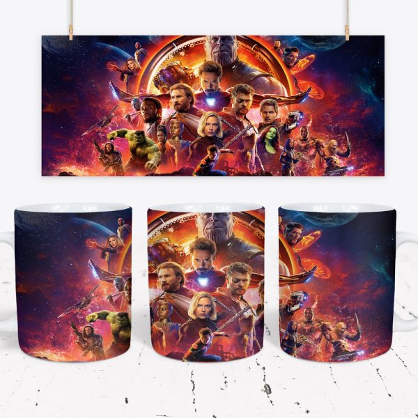 Tazza DC e Marvel - Avengers 7