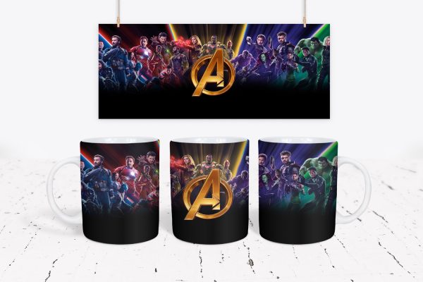 Tazza DC e Marvel - Avengers 8