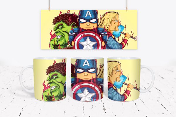 Tazza DC e Marvel - Avengers 10