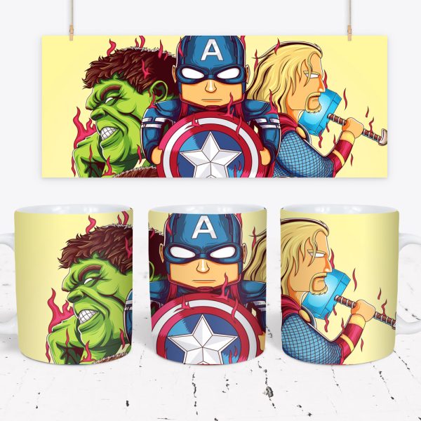 Tazza DC e Marvel - Avengers 10