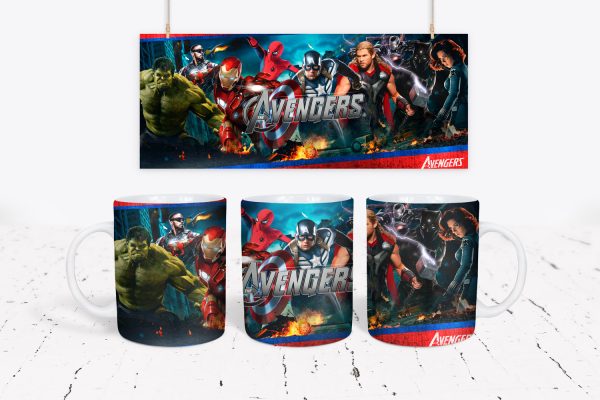 Tazza DC e Marvel - Avengers 11