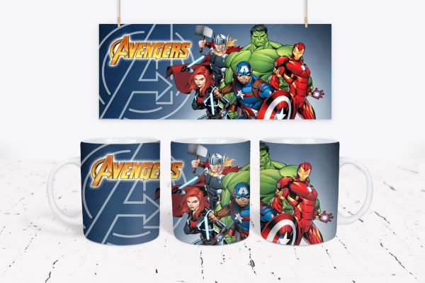 Tazza DC e Marvel - Avengers 12