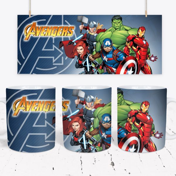 Tazza DC e Marvel - Avengers 12