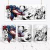 Tazza DC e Marvel - Captain America 2