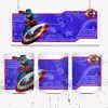 Tazza DC e Marvel - Captain America 8