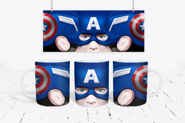 Tazza DC e Marvel - Captain America 12