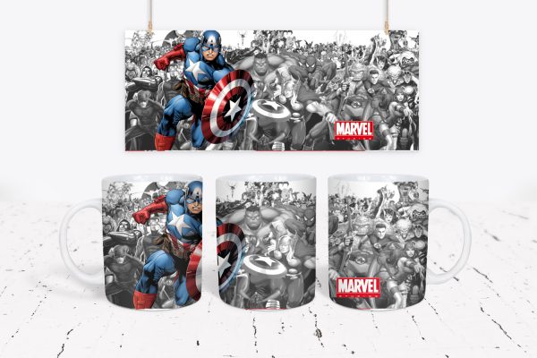 Tazza DC e Marvel - Captain America 13