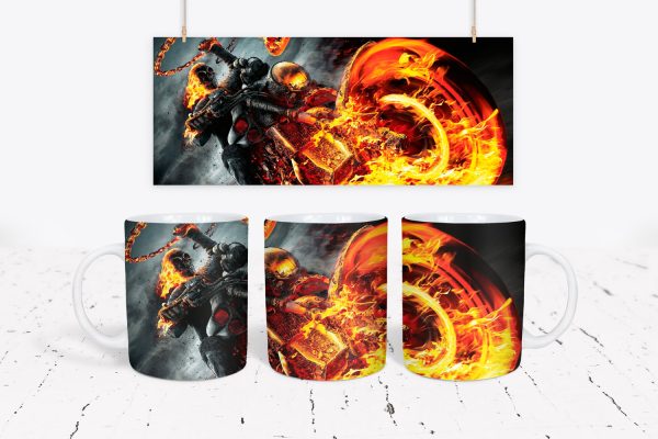 Tazza DC e Marvel - Ghost Rider 1
