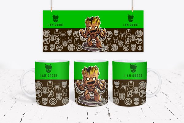 Tazza DC e Marvel - Groot 2