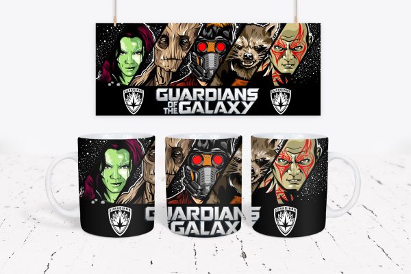 Tazza DC e Marvel - Guardians of the Galaxy 2