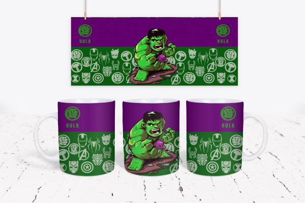 Tazza DC e Marvel - Hulk 10