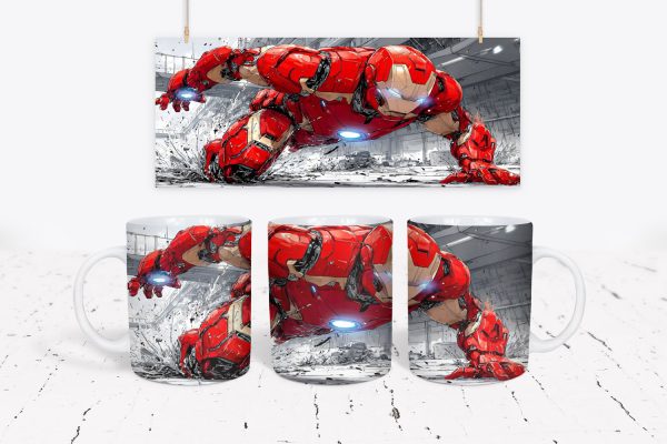 Tazza DC e Marvel - Iron Man 1