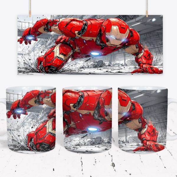 image261.jpg Tazza DC e Marvel - Iron Man 1