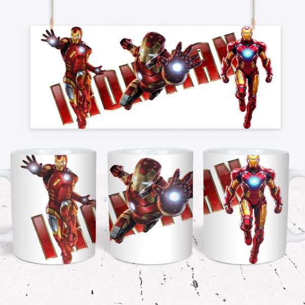image262.jpg Tazza DC e Marvel - Iron Man 2