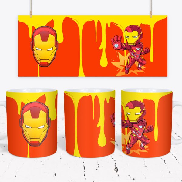 image263.jpg Tazza DC e Marvel - Iron Man 3