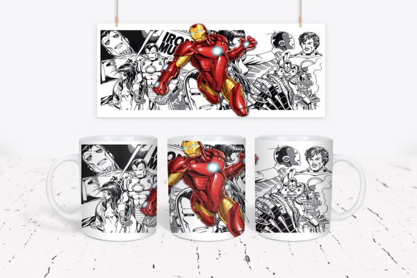 Tazza DC e Marvel - Iron Man 4
