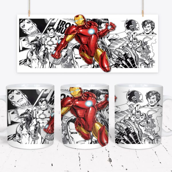 image264.jpg Tazza DC e Marvel - Iron Man 4