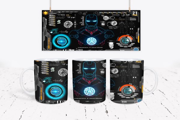 Tazza DC e Marvel - Iron Man 5