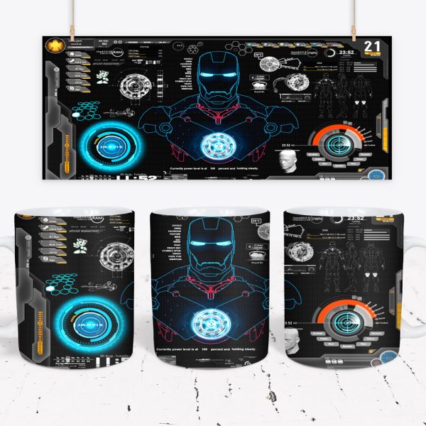 image265.jpg Tazza DC e Marvel - Iron Man 5