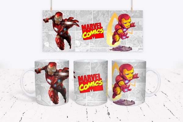 Tazza DC e Marvel - Iron Man 8