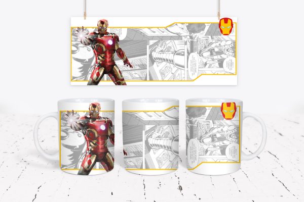 Tazza DC e Marvel - Iron Man 10