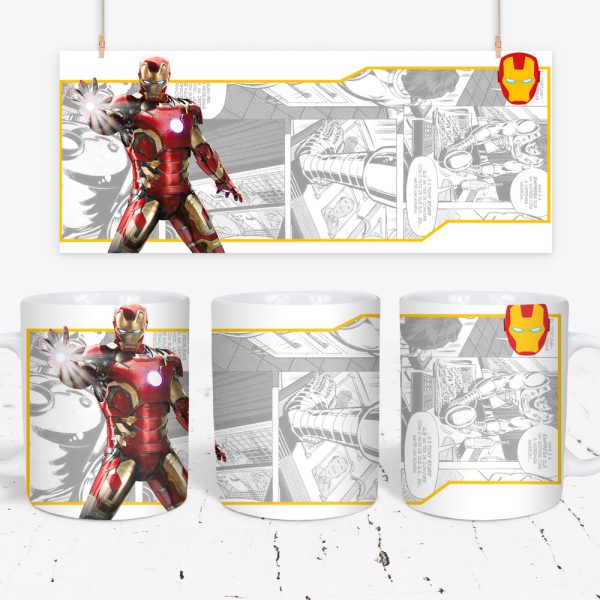 image270.jpg Tazza DC e Marvel - Iron Man 10