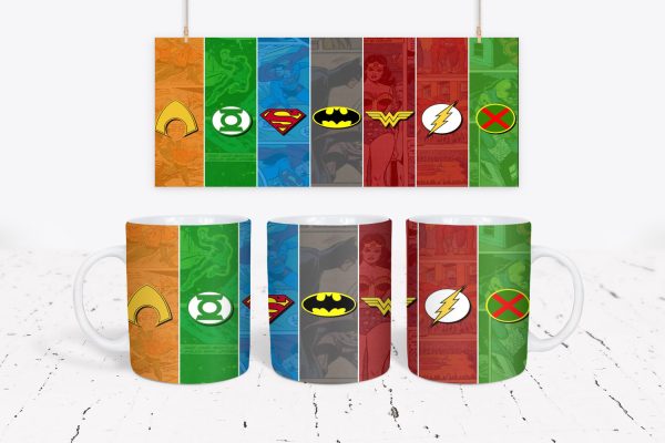 Tazza DC e Marvel - Justice League 1