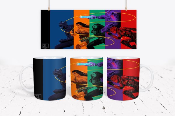 Tazza DC e Marvel - Justice League 3