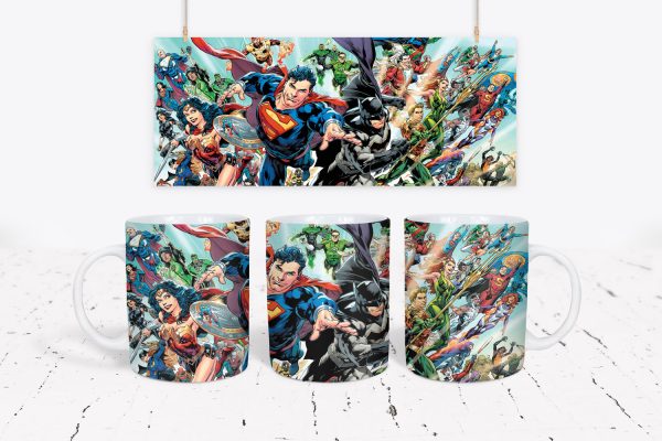 Tazza DC e Marvel - Justice League 4