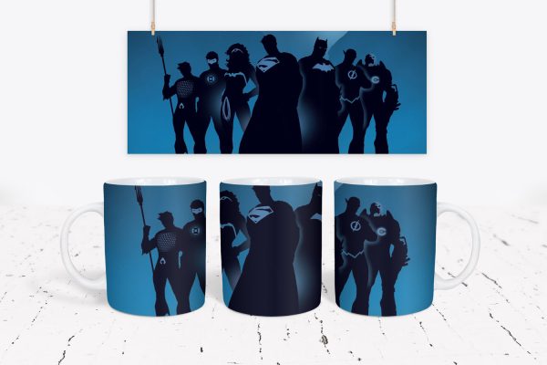 Tazza DC e Marvel - Justice League 5