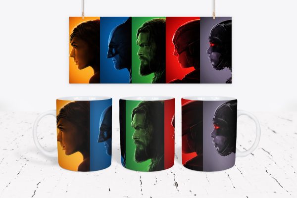 Tazza DC e Marvel - Justice League 6