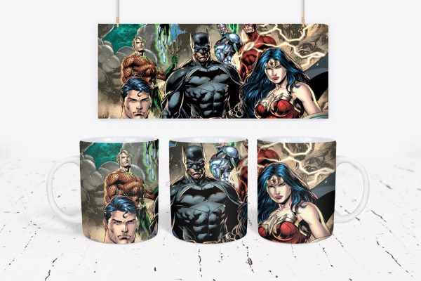 Tazza DC e Marvel - Justice League 8