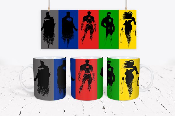 Tazza DC e Marvel - Justice League 9
