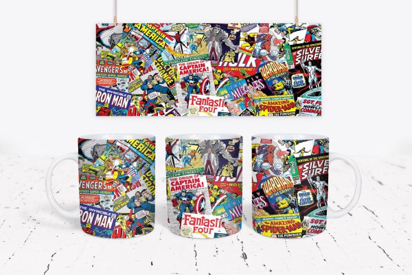 Tazza DC e Marvel - Justice League 12