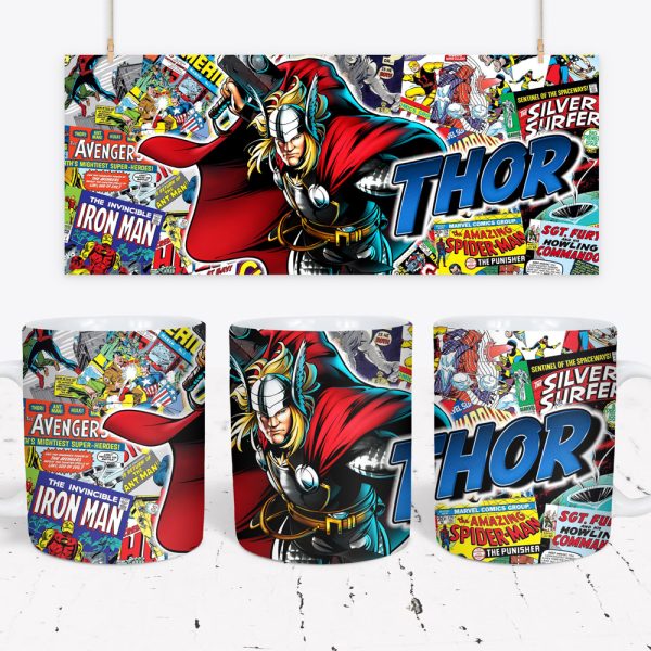 Tazza DC e Marvel - Thor 5