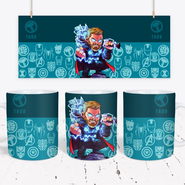 Tazza DC e Marvel - Thor 6
