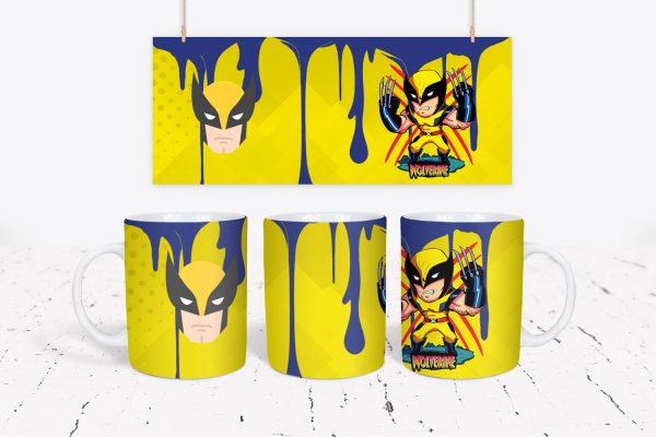 Tazza DC e Marvel - Wolverine 1