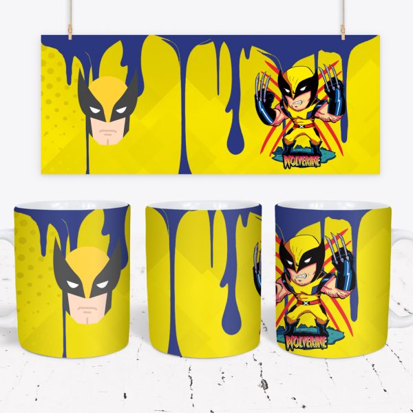 Tazza DC e Marvel - Wolverine 1