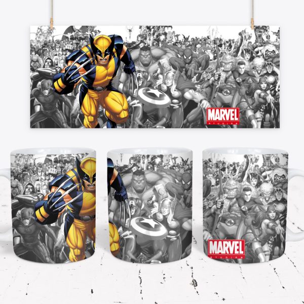Tazza DC e Marvel - Wolverine 4